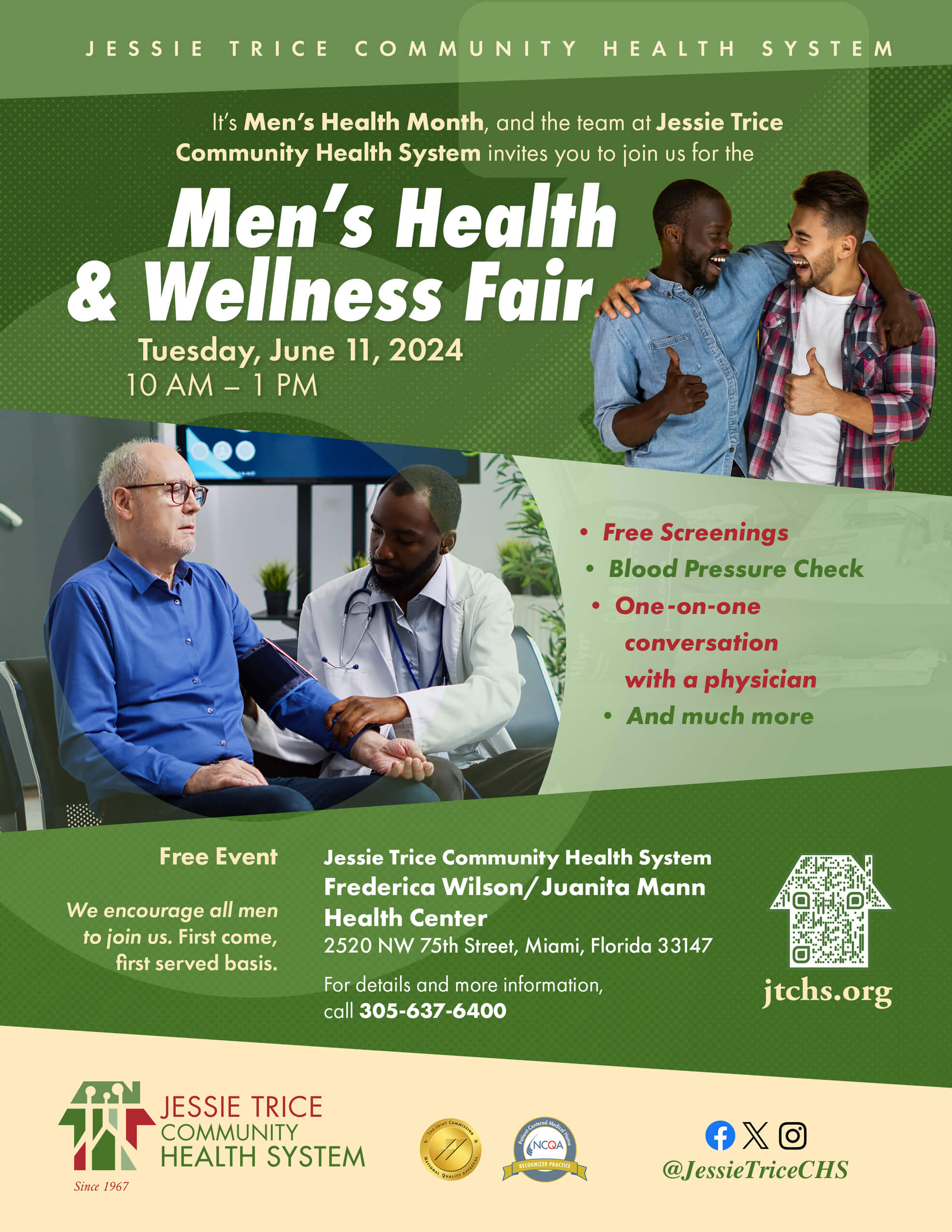 JTCHS Men’s Health & Wellness Fair